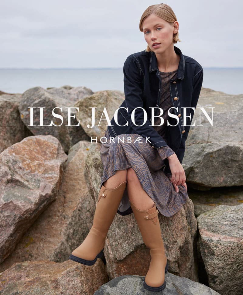 Ilse Jacobsen dame nye støvler