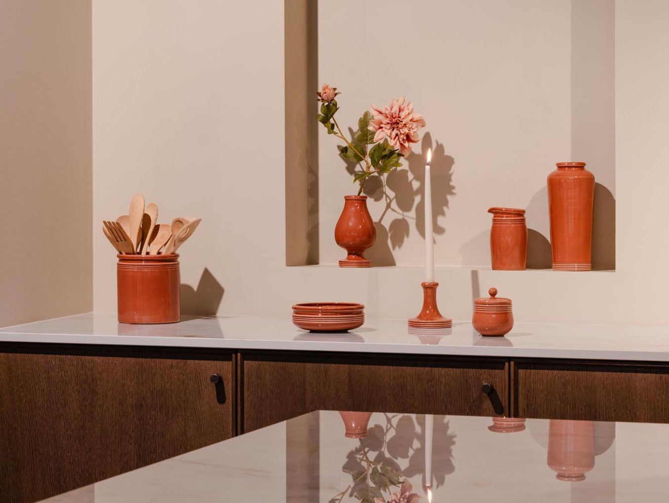 Und nyheter i fargen murstein