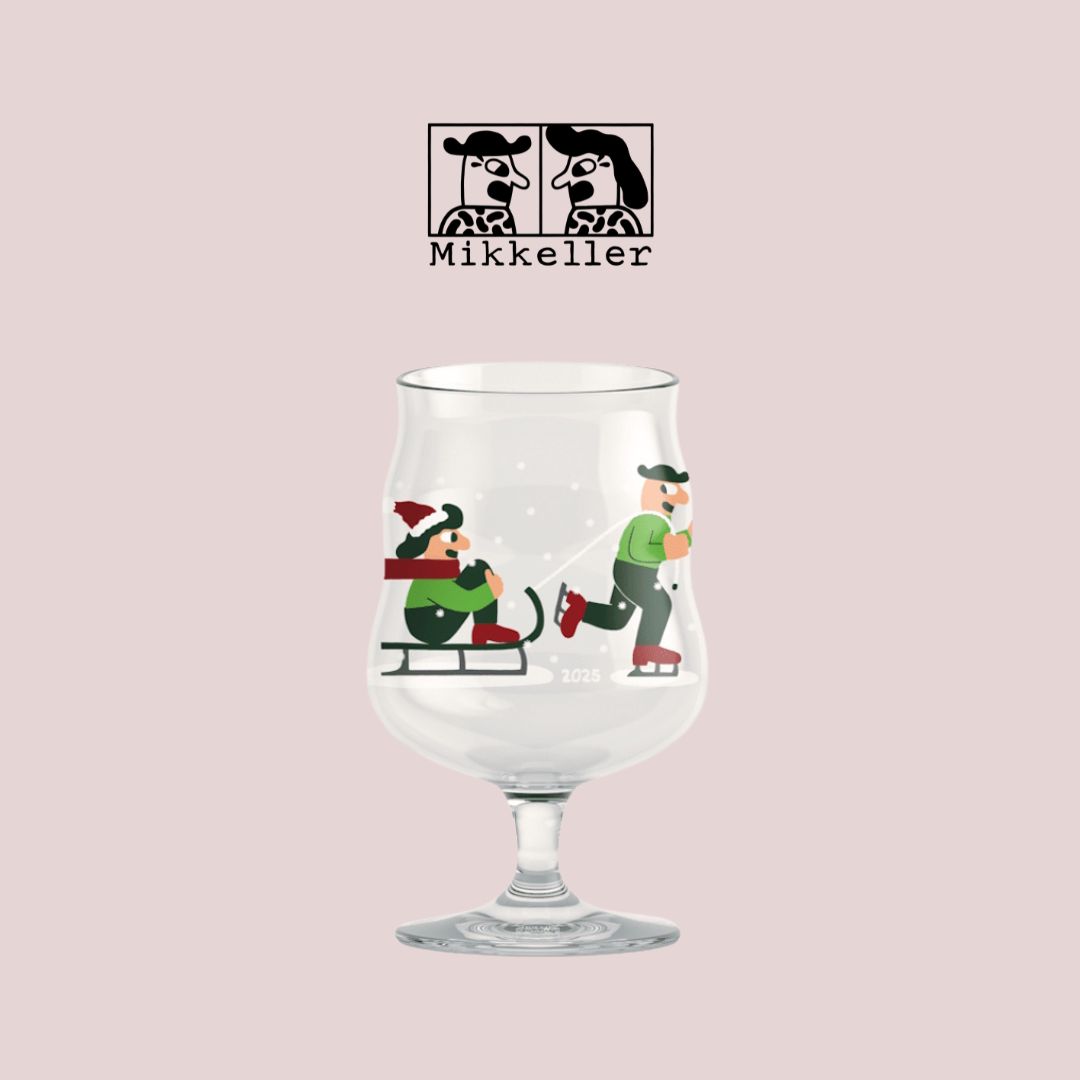 Mikkeller ølglass julen 2025