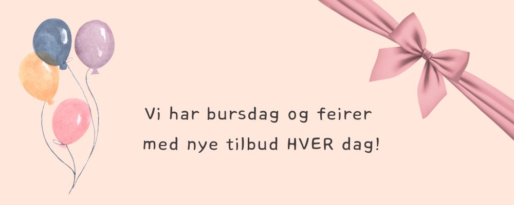 Vi har bursdag