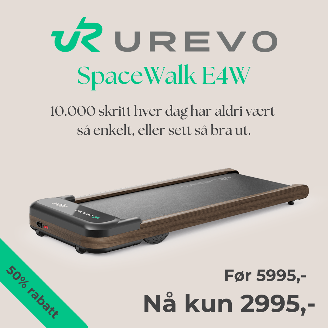 Urevo SpaceWalk E4W Wood tredemølle