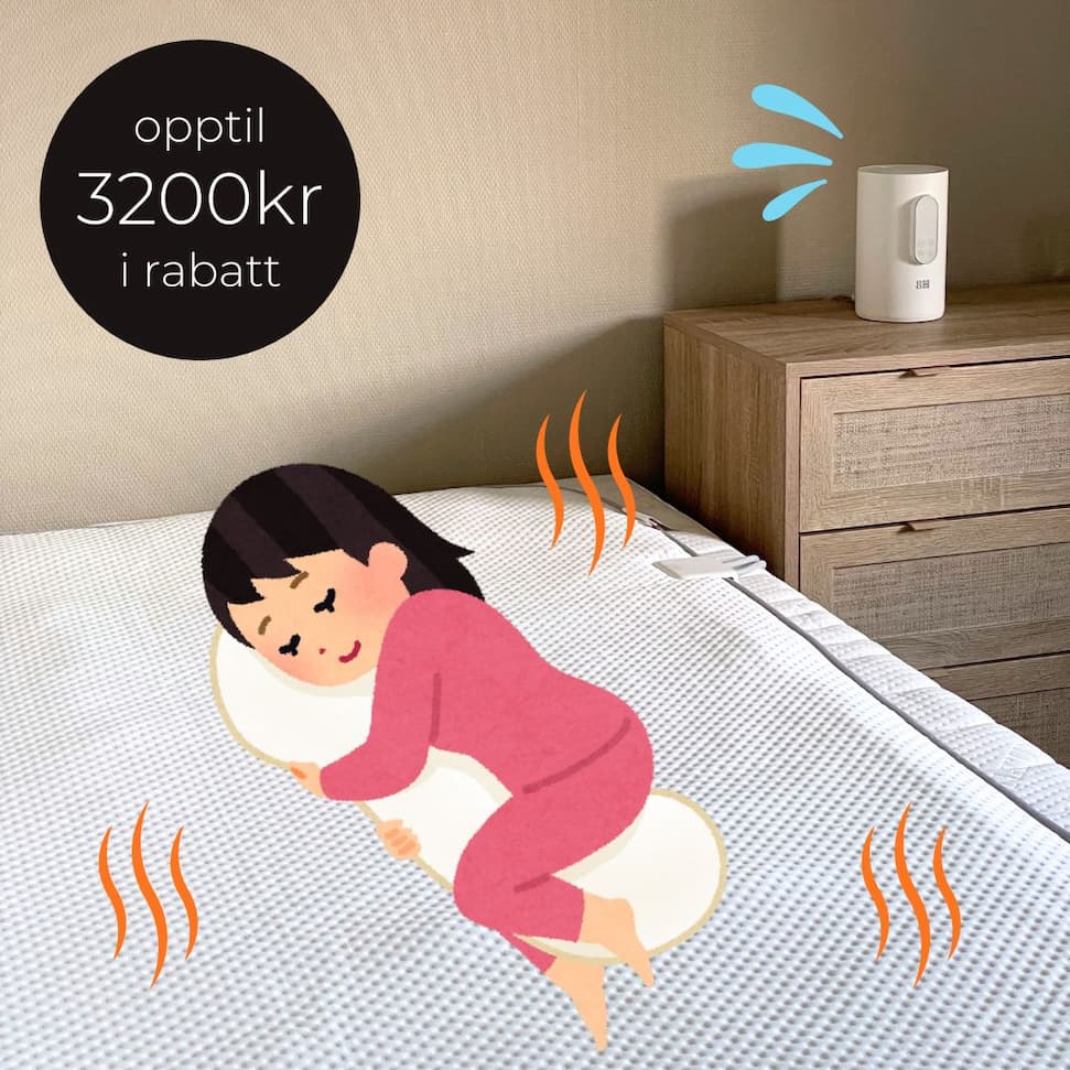 Vannoppvarmet varmelaken