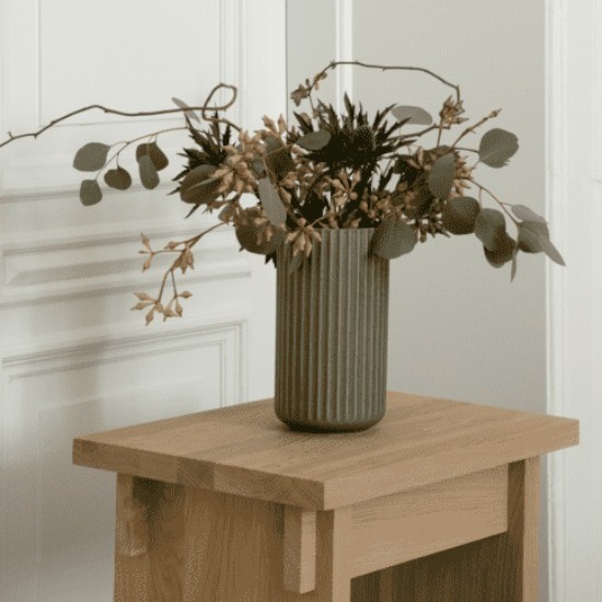 Lyngby Vase Olivengrønn Ø11xH20,5