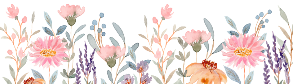 Illustrasjon av søte blomster