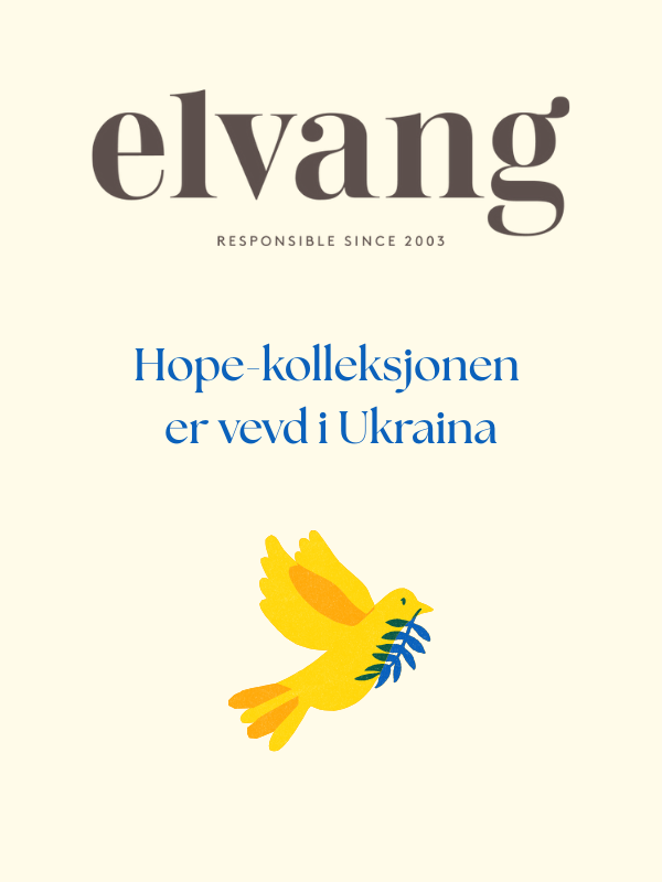 Elvang Hope-pledd vevd i Ukraina