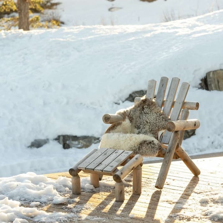 Canadian Outdoor-stol i påskesol