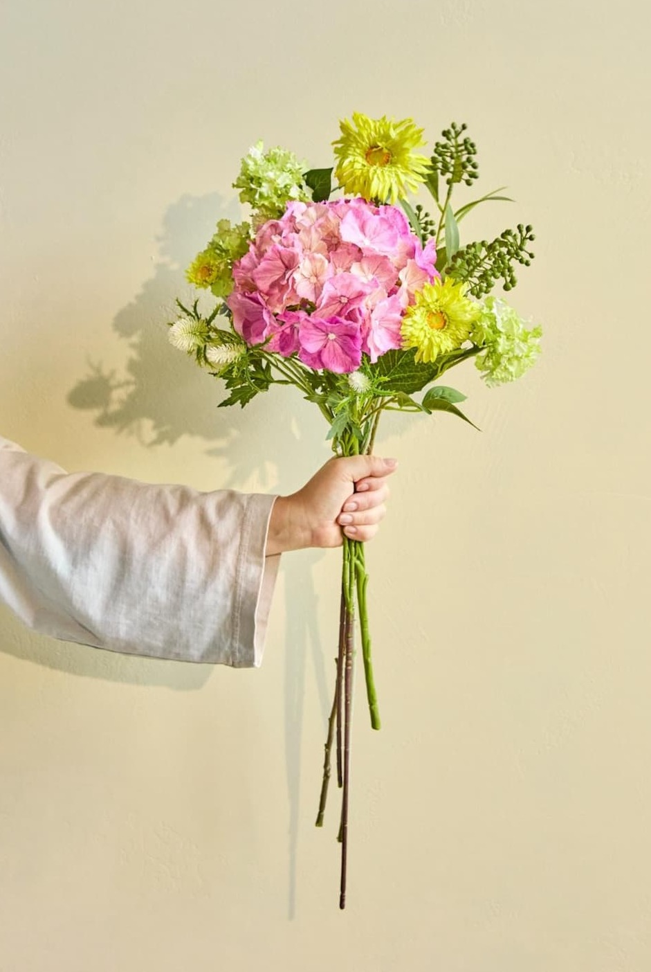 Evighetsblomster og buketter