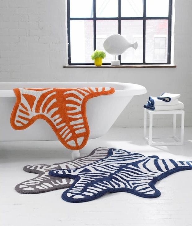 Jonathan Adler Zebra badematte