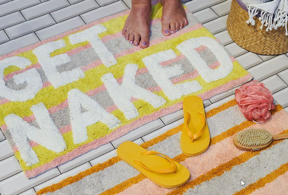 Kersten badematte naked lagertømming