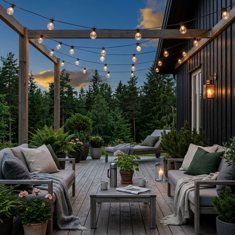 Sommerterrassen venter