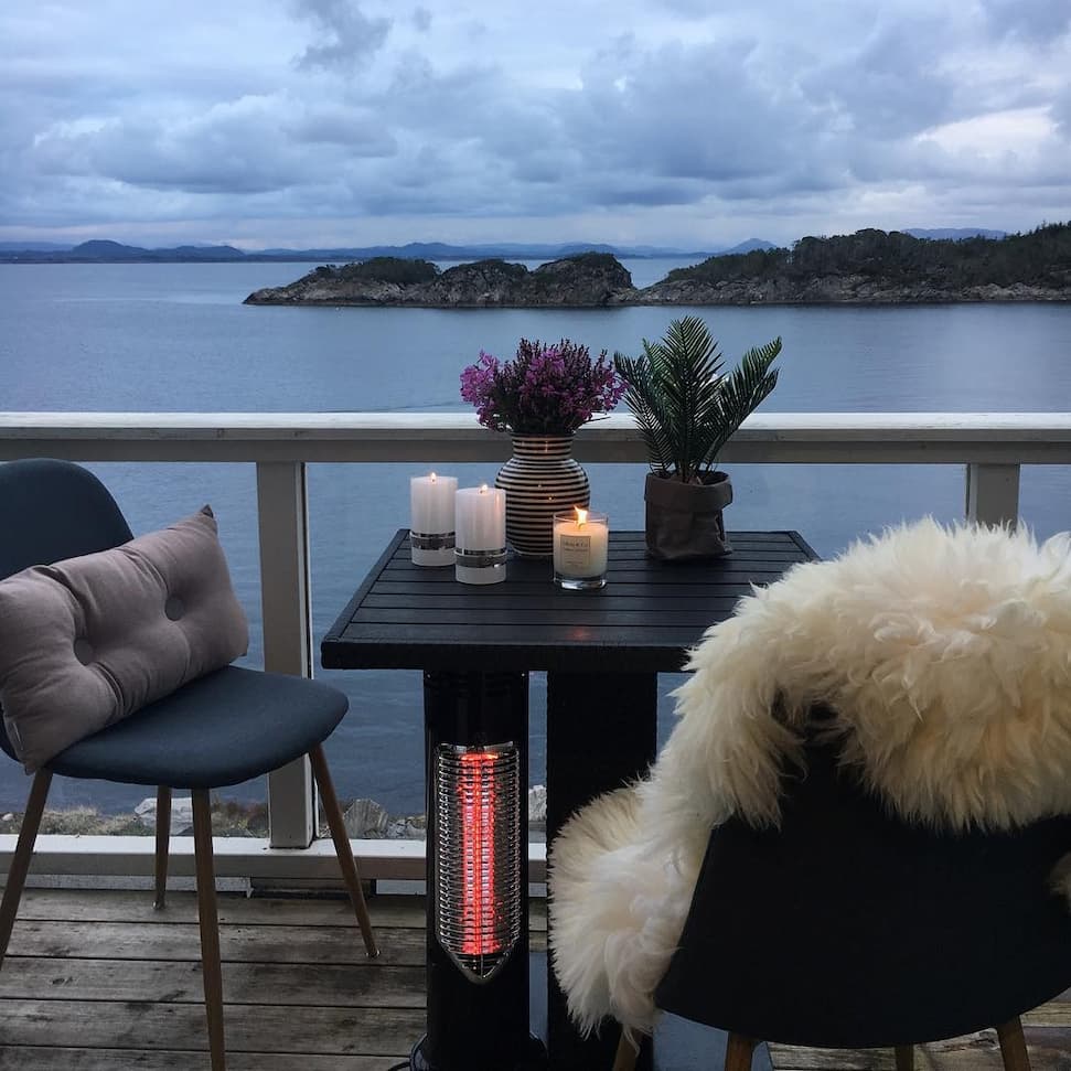 Kampanje på terrassevarmere