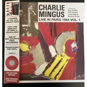 (VINILO) CHARLIE MINGUS - LIVE IN PARIS 1964 VOL. 1