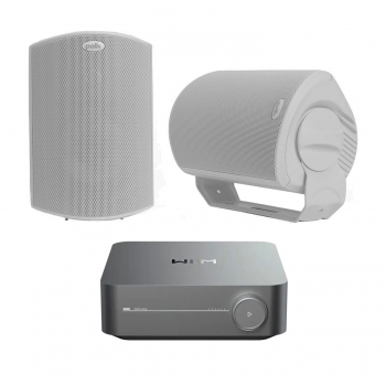 KIT STEREO WiiM AMP PRO Y POLK ATRIUM 6 BLANCO