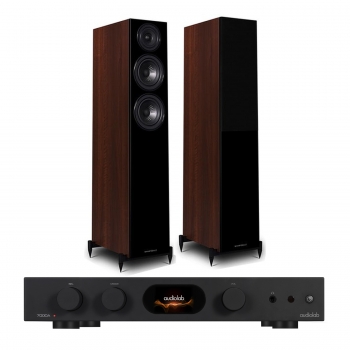Kit Stereo Audiolab 7000A + Wharfedale Diamond12.3 (Walnut)