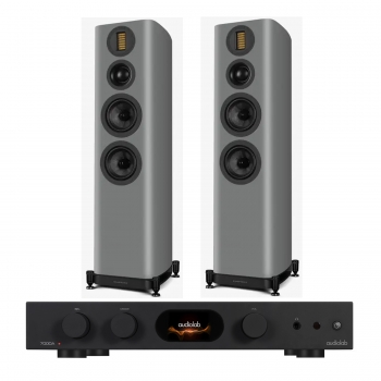 Kit Stereo Audiolab 7000A + Wharfedale Evo 5.4 (Gris)