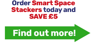 Order Smart Space Stackers today and SAVE £5!