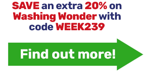 SAVE an extra 20% on Washing Wonder with code WEEK239