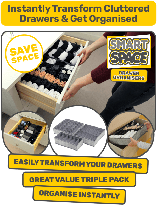 Smart Space Drawer Organisers