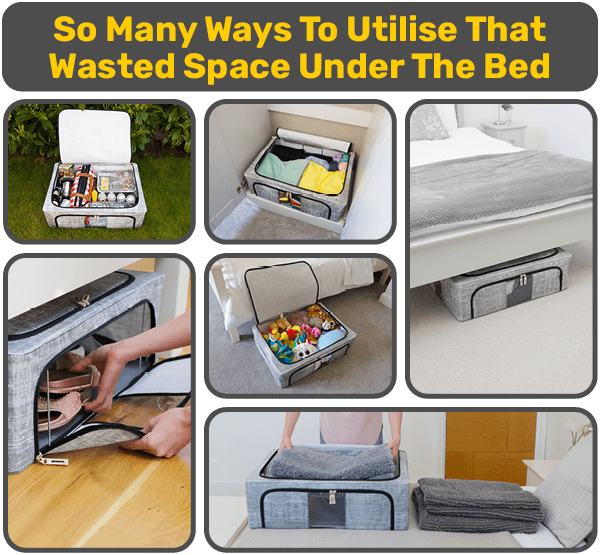 Smart Space Under Bed features