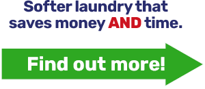 Softer laundry that saves money AND time.