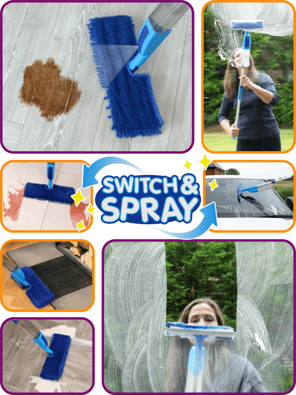 Switch & Spray features