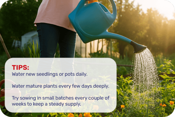 Planting Seasonal Fruit and Veg