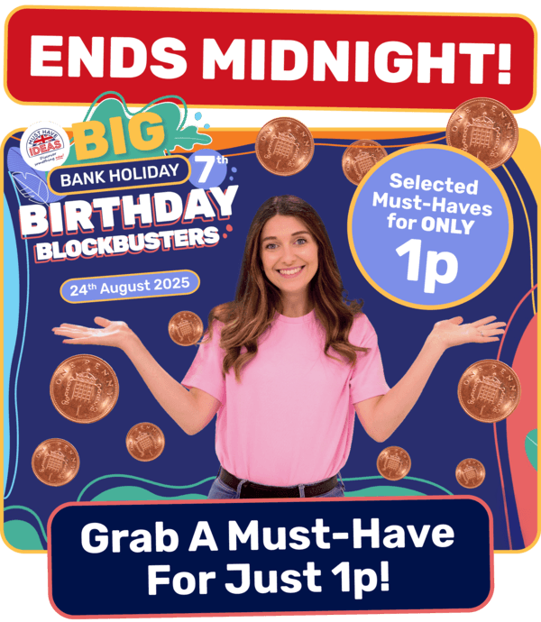 ENDS MIDNIGHT: Selected must-haves for ONLY 1p!