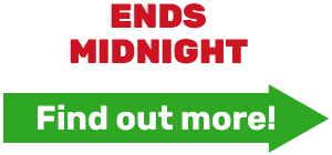 This offer ENDS midnight