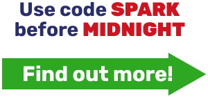 Use code SPARK before MIDNIGHT 