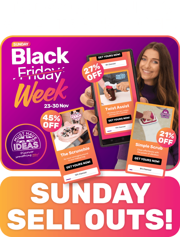 Black Week 2025: Sunday Sell Outs!