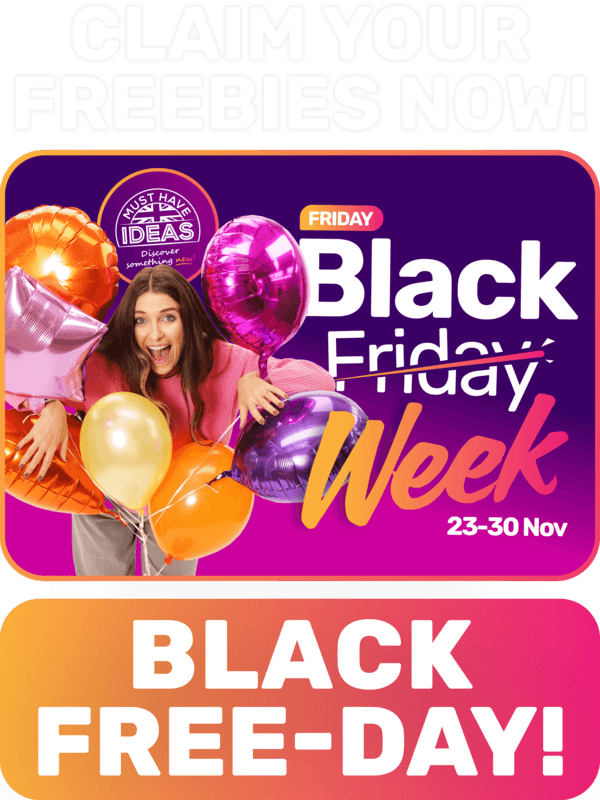 Black Week 2025: Black Free-Day!