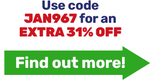 Use code JAN967 for an EXTRA 31% off 