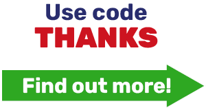 Use code THANKS