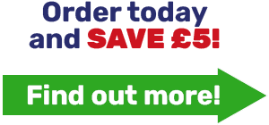 Order today and SAVE £5!