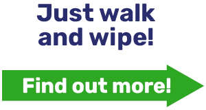 Just walk and wipe!