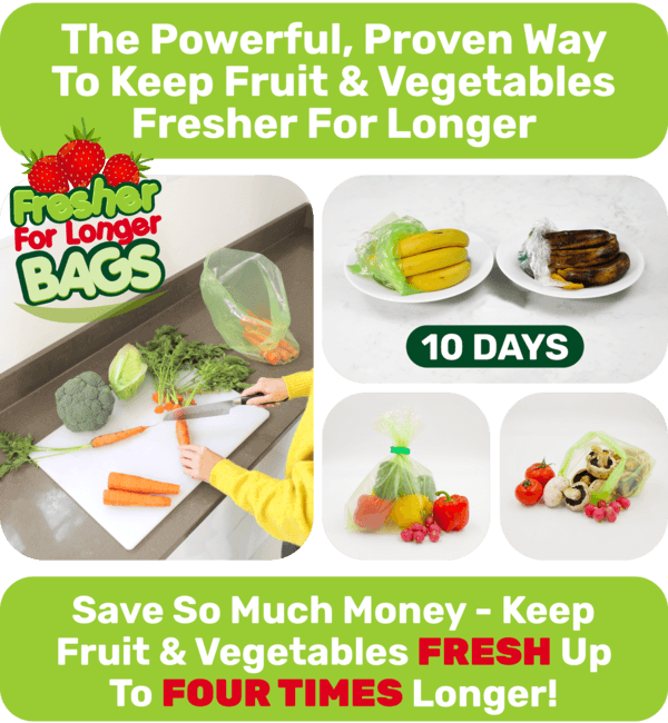 Fresher For Longer Bags