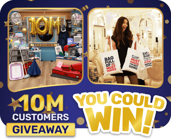 10 Millionth Customer Giveaway
