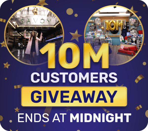 10 Millionth Customer Giveaway