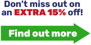 Don't miss out on an EXTRA 15% off!