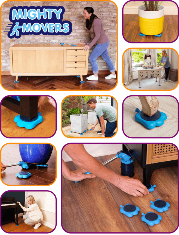 Mighty Movers features