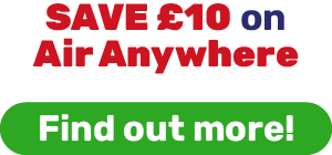 SAVE £10 on Air Anywhere
