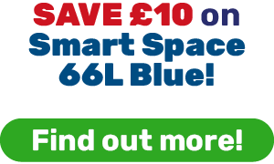SAVE £10 on Smart Space 66L Blue!