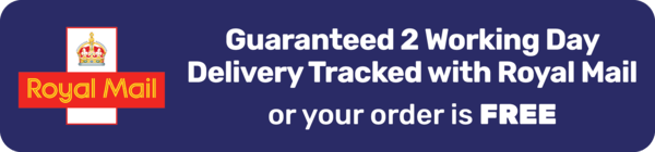 Guaranteed 2 Day Tracked Delivery or your order is FREE