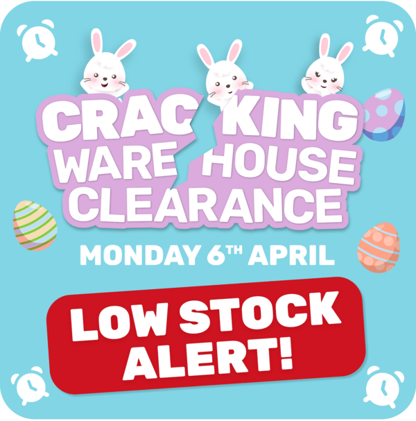 Cracking Warehouse Clearance: LOW STOCK ALERT!