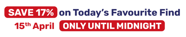 SAVE 17% on Today's Favourite Find