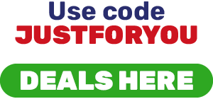 Use code JUSTFORYOU
