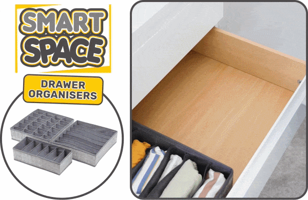 Smart Space Drawer Organisers