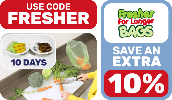 Fresher For Longer Bags