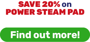 SAVE 20% on Power Steam Pad