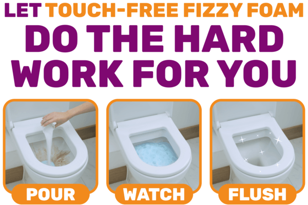 Touch-Free Fizzy Foam features